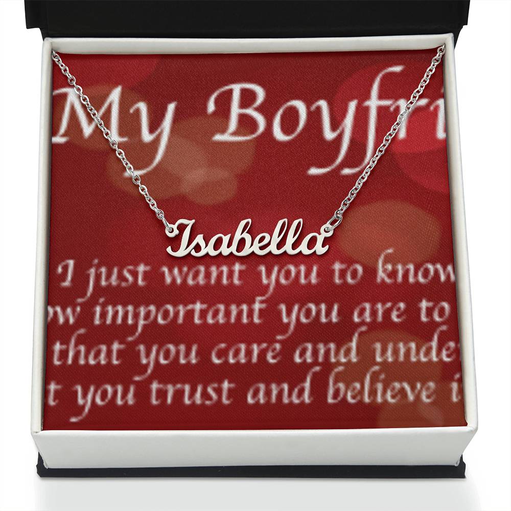 To my boyfriend