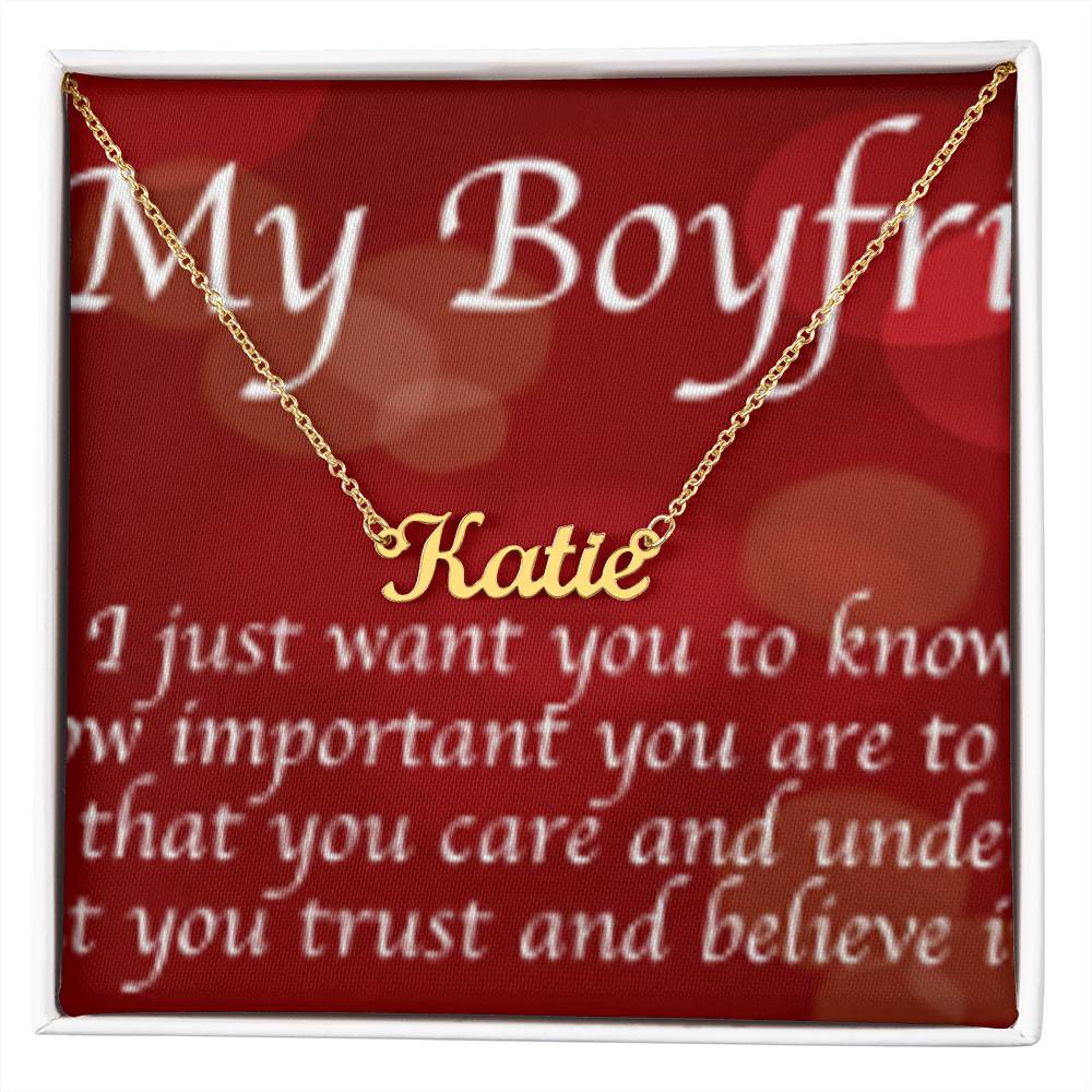 To my boyfriend