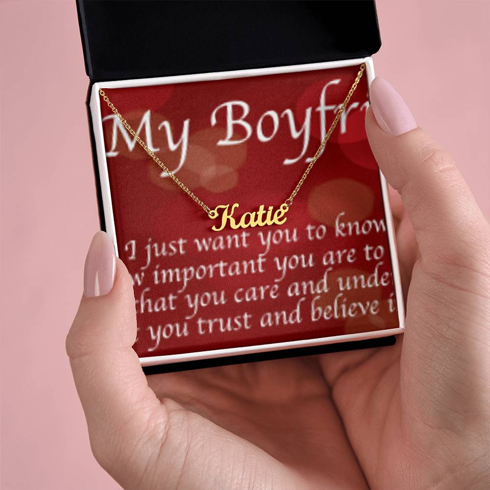 To my boyfriend