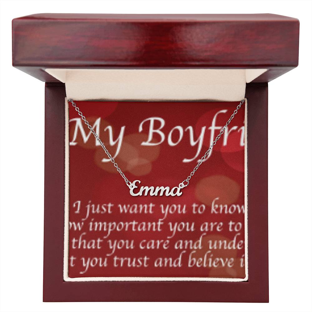 To my boyfriend