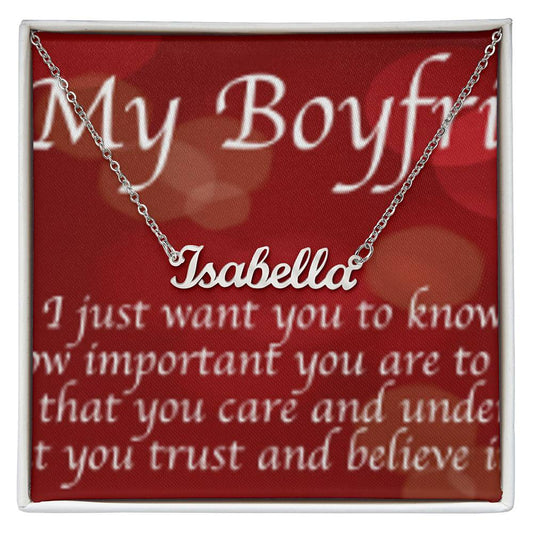 To my boyfriend