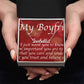 To my boyfriend
