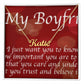 To my boyfriend