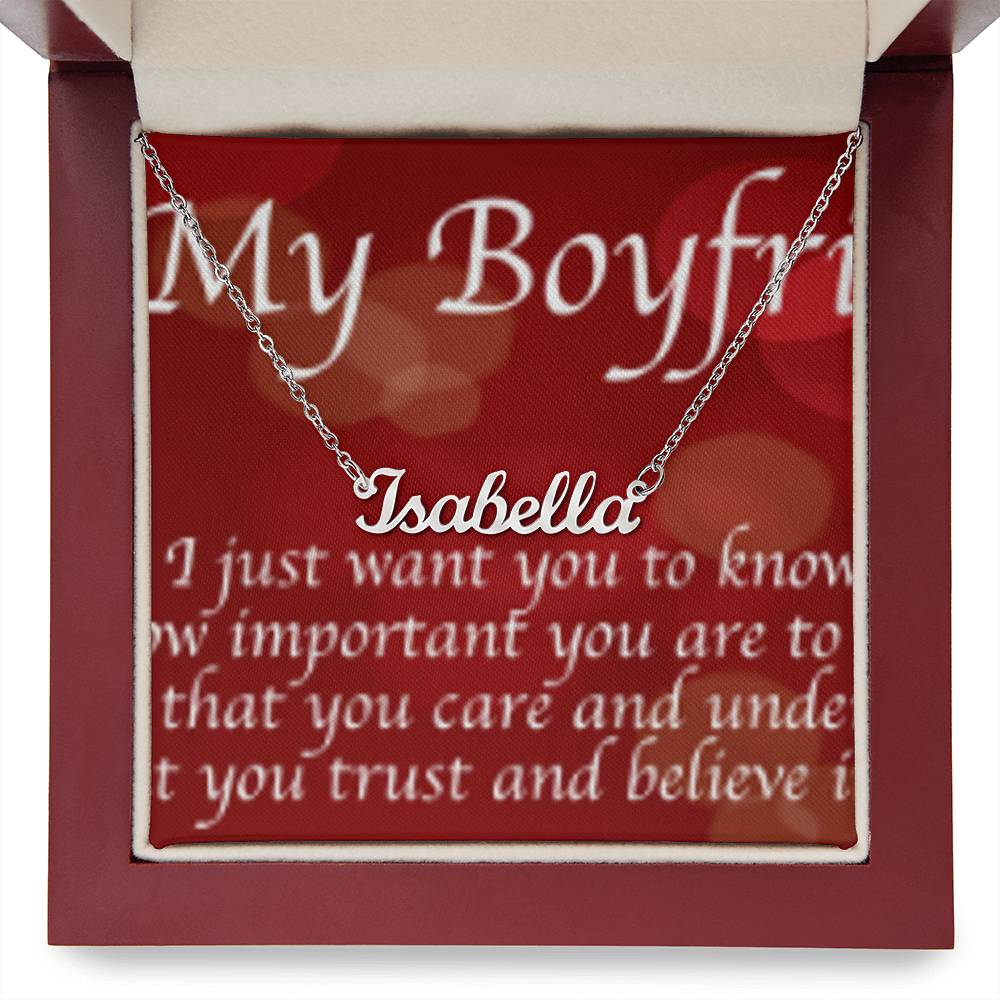 To my boyfriend