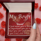 To my boyfriend