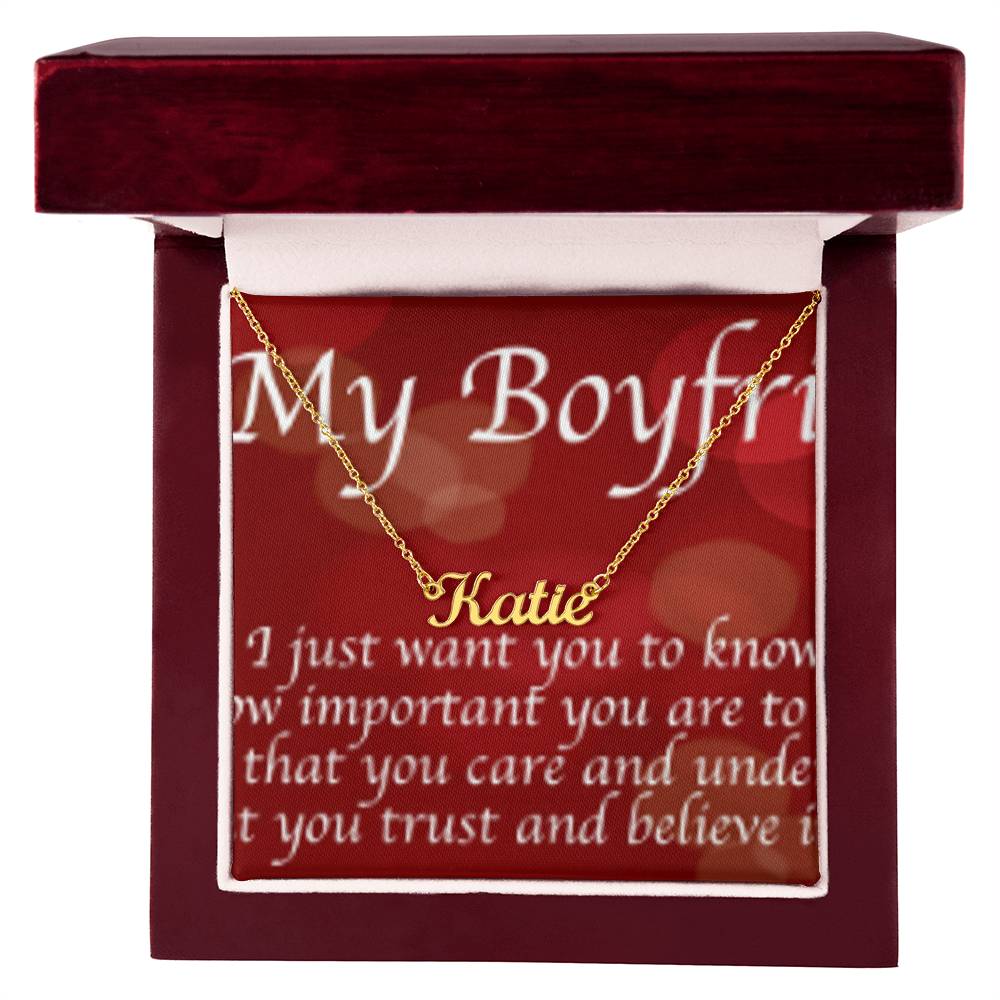 To my boyfriend